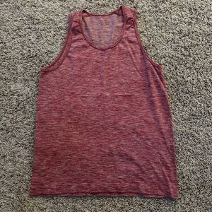 Mens lululemon athletica Red Tank Top sz M